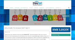 Desktop Screenshot of dhakasoftbd.com